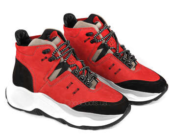 GOODBOOTS 7761-75-ST/RED/NUBUK