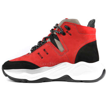 GOODBOOTS 7761-75-ST/RED/NUBUK