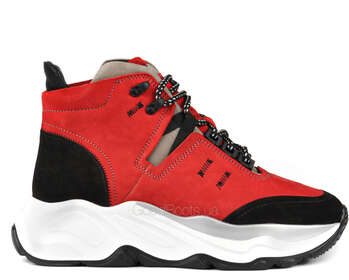 GOODBOOTS 7761-75-ST/RED/NUBUK