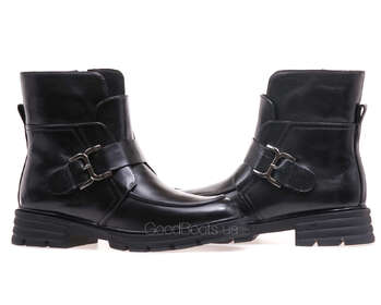 ANEMONE PY4807M-607A/BLACK LEATHER