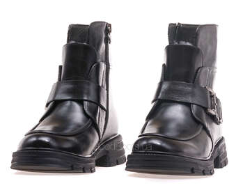 ANEMONE PY4807M-607A/BLACK LEATHER