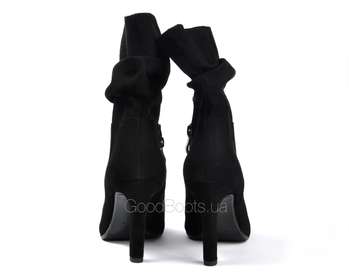 BRAVO MODA 2160/CZARNY ZAMSZ