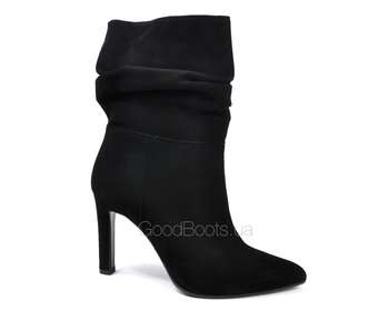BRAVO MODA 2160/CZARNY ZAMSZ