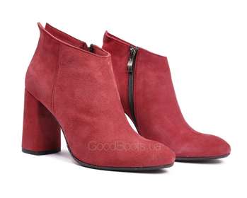 BRAVO MODA 2069/Bordo zamsz