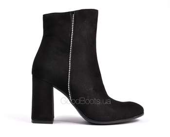 BRAVO MODA 2139/CZARNY ZAMSZ