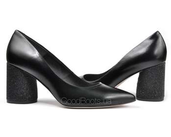 BRAVO MODA 1669/CZARN SKORA+BROKAT