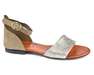 NESSI 49204/KHAKI+ZLOTY GAD