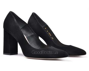 BRAVO MODA 1605/CZARNY ZAMSZ