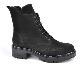STEPTER 7386/BLACK NUBUK