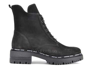 STEPTER 7386/BLACK NUBUK